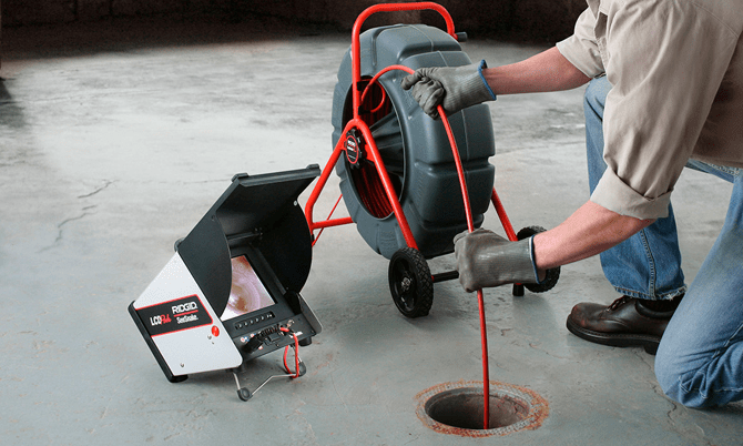 Video Pipe Inspection in Zeb